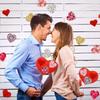 1000Pcs Heart Shaped Love Heart Stickers Self Adhesive Paper Decorative Sticker 2.5cm Cute Gift Sealing Happy Valentine's Day