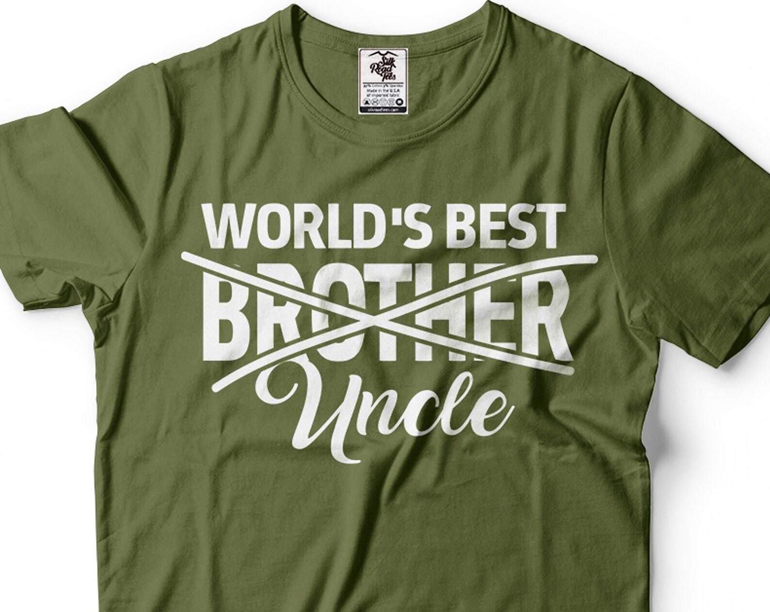 Mens Uncle T-Shirt Funny Uncle Tee Uncle Gifts World s Best Uncle Shirt Uncle Birthday Tee Gift For Men Uncle Fathers Day Uncle Shirt L