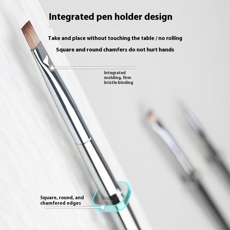 Silver Nail Art Painting Pen Brush High Quality Removable Nail Phototherapy Gel Pen Universal Nail Line Pen Manicure Art Tools