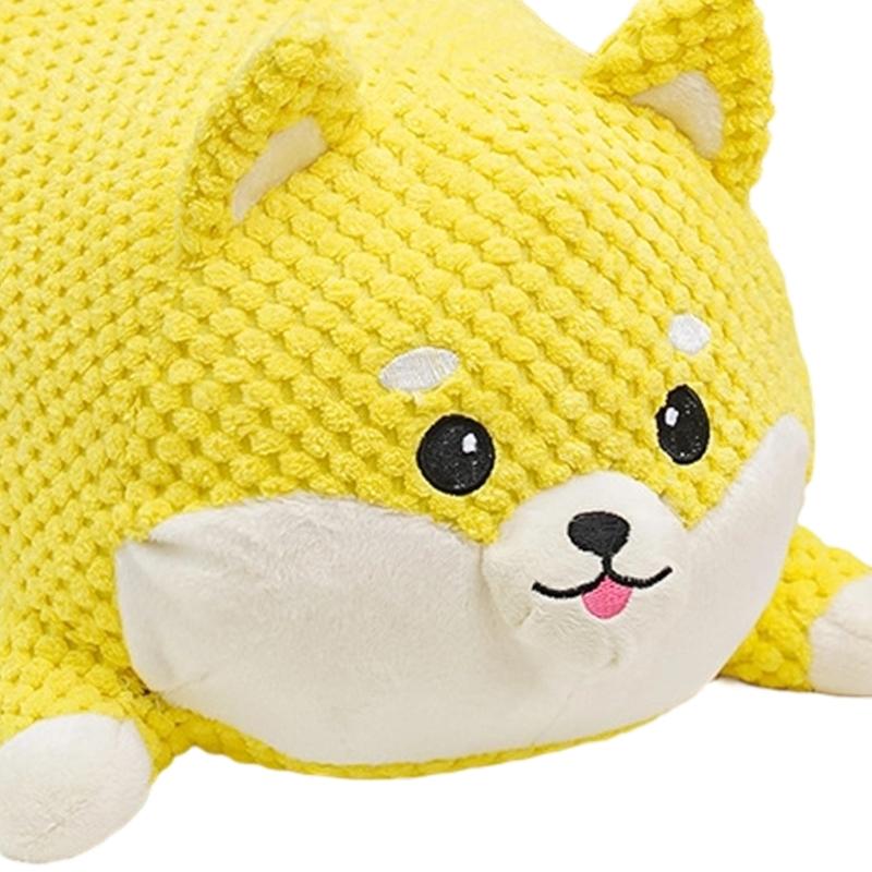Participatory fleece Dog Toy Featuring Built in Squeaker Promoting Chew Resistant Fun and Teeth Health for Small to Average Breeds Ensuring Safe Play