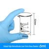 Borosilicate Glass Measuring Beaker Set: 50ml, 100ml, 250ml, 500ml
