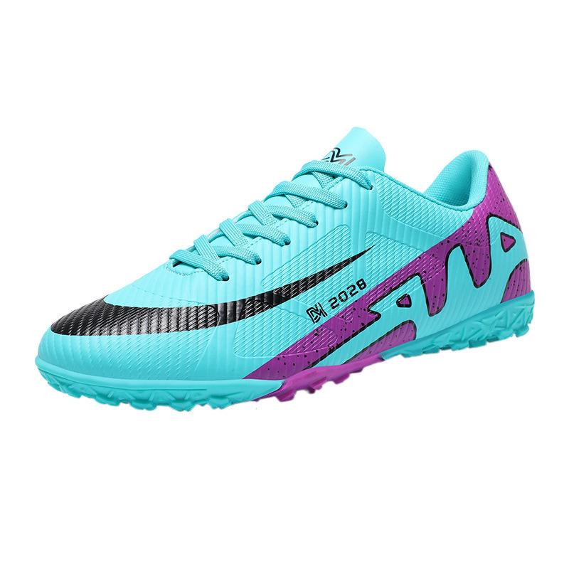 Children's football shoes low-top long nails TF broken nails flat bottom boys and girls students ping game sports shoes