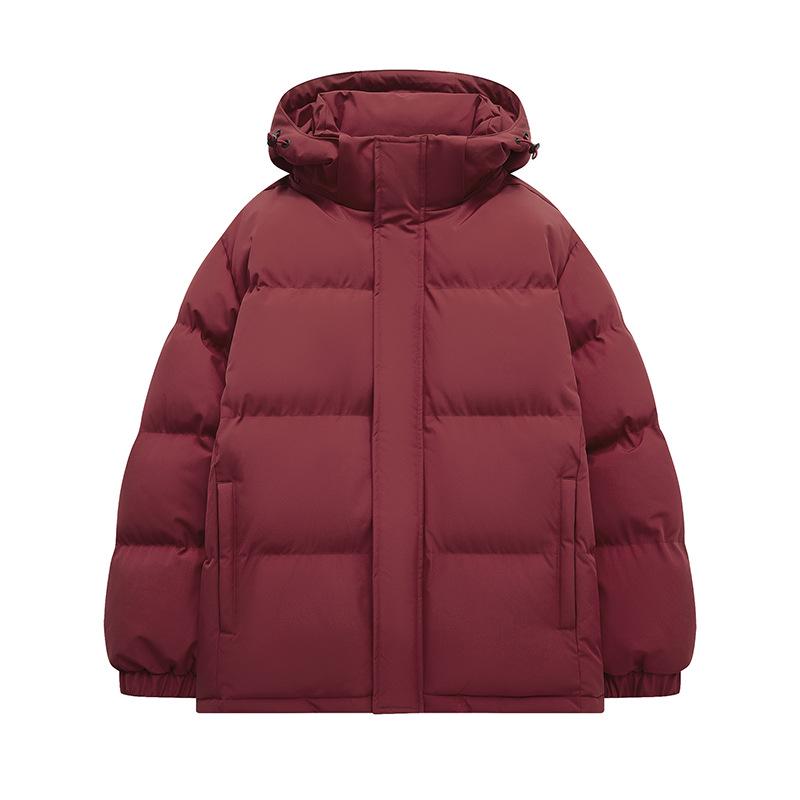 

Мужская утепленная куртка с капюшоном на осень/зиму 2024 - Унисекс, подходит для подростков, эффект двух вещей 4XL