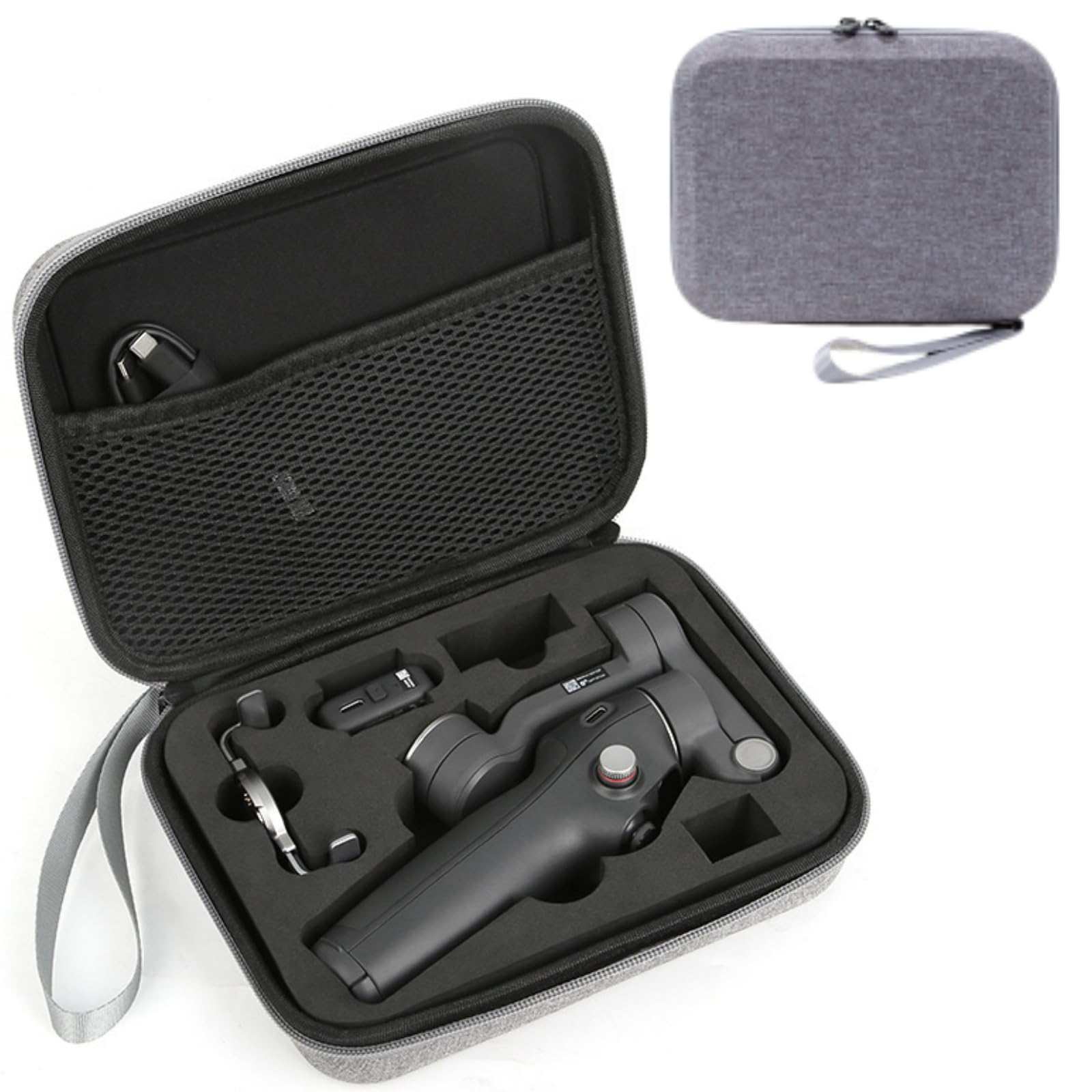 

Fenmaru Storage Bag for DJI Osmo Mobile Osmo Mobile Mobile 7 Protective Case Accessories 7P/7 7P/Osmo (Gray) сірий колір