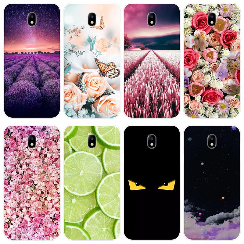 

Для Samsung Galaxy J7 2017 J 7 2017 SM-J730F чехол Мягкий силиконовый чехол для телефона с рисунком Звездное небо