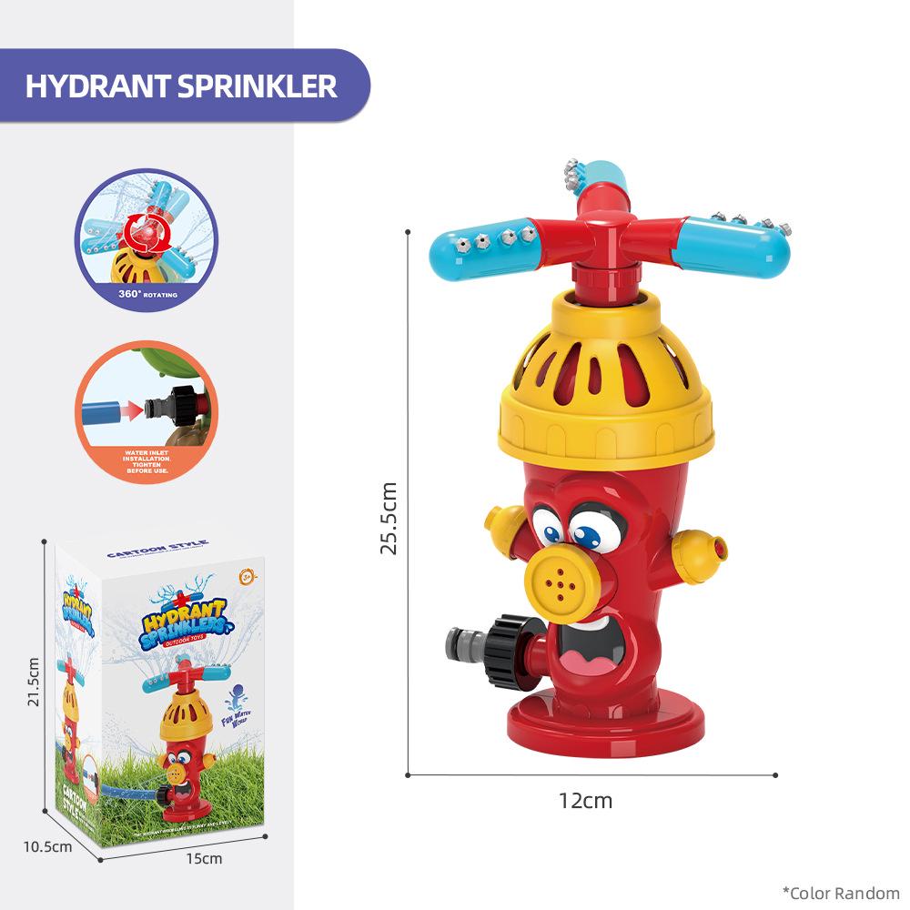 

EU Design: Children s Rotating Cartoon Lawn Sprinkler