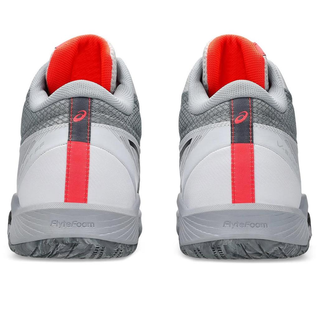 Asics V-Swift FF MT 4 Comfortable Versatile Mid-Top Training Shoes Unisex Training Shoes Metallic-Gray 1053A064-102