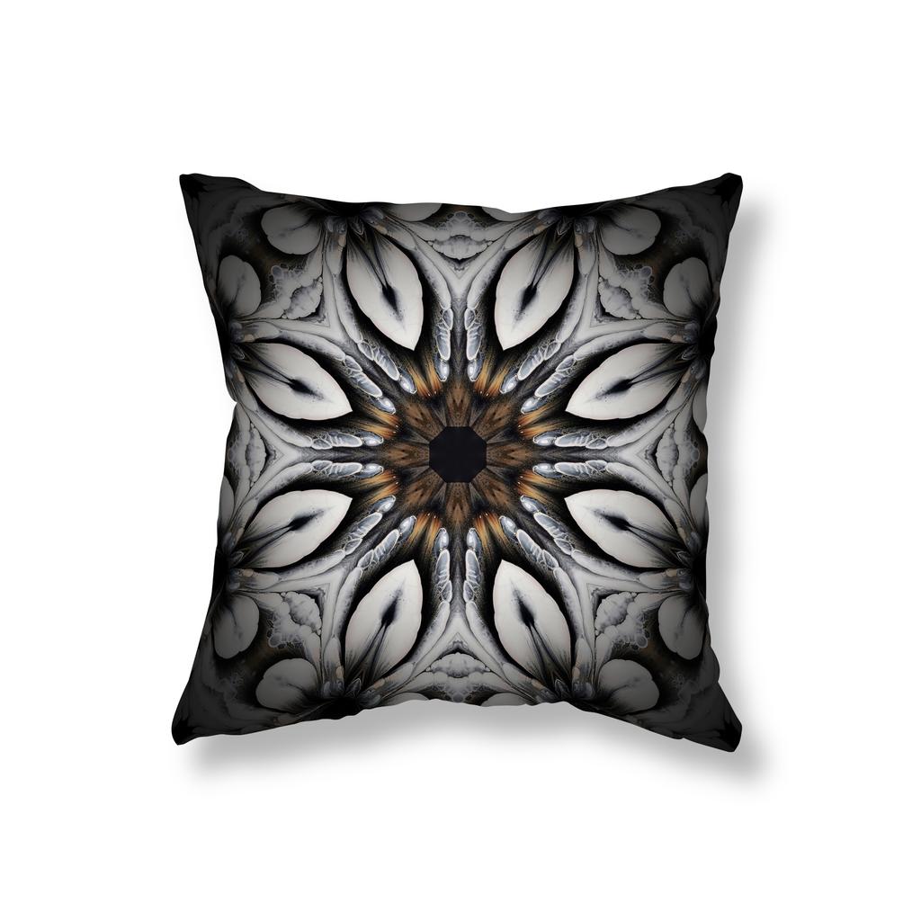 Psychedelic Mandala Print Throw Pillow Cover Sofa Decor Room Bedside Office Game Chair Cushion Cover Home Decor Pillow Cover