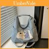 College Style Large Capacity Commuter Tote Bag With Zipper Closure For Daily Use