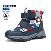 Wow, children's snow boots, winter new velvet warm older children's snow boots, waterproof and non-slip cotton shoes, one piece will be sent on