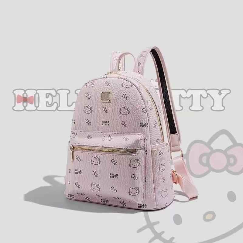 

HelloKitty Travel Backpack 2025 Spring New Niche College Student Commuter School Bag Versatile Premium Shoulder розовый
