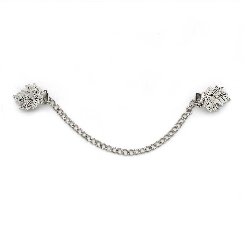 1 Piece Alloy Shawl Clips Decorative Cardigan Clips Vintage Scarf Brooch Pin For Shawl