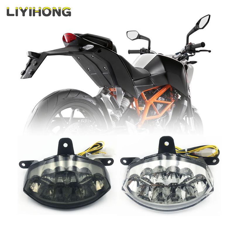 Motorcycle LED Integrated Tail Light Brake Lamp Turn Signal For KTM Duke 125 2011-2015/200 2012-2015/250 2015-2016/390 2013-2015