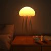 3D Rechargeable Jellyfish Night Light with Sound Control Tentacles USB-C Port Desktop Ambient Light