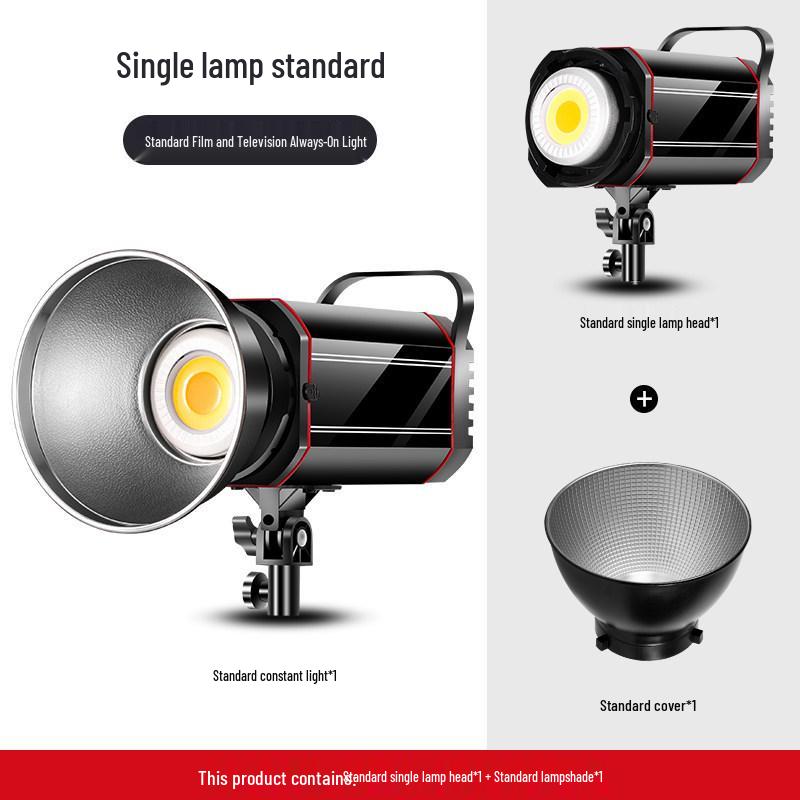 400W Professional COB Fill Light for Streamers and Indoor Photography with Ball-Shaped Soft Light
