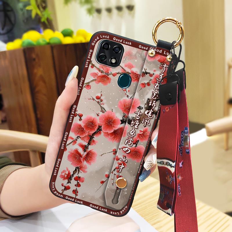 Lanyard Protective Phone Case For ZTE Blade V2020 Vita/Blade20 Smart/10 Smart Anti-knock Wrist Strap Wristband Durable