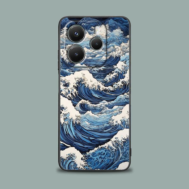Phone Case for Xiaomi Redmi 15C 14C 12C 13C 4G Redmi Note 15 14 13 12 11 10 Pro Plus 12S Cover The Great Wave Katsushika Hokusai