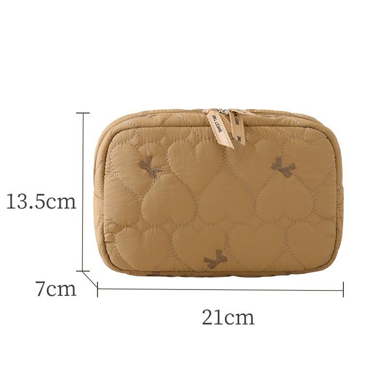 Cute Makeup Bag Travel Cosmetic Organizer Pouch Bags for Women Simple Large Capacity Toiletry Storage Bag
