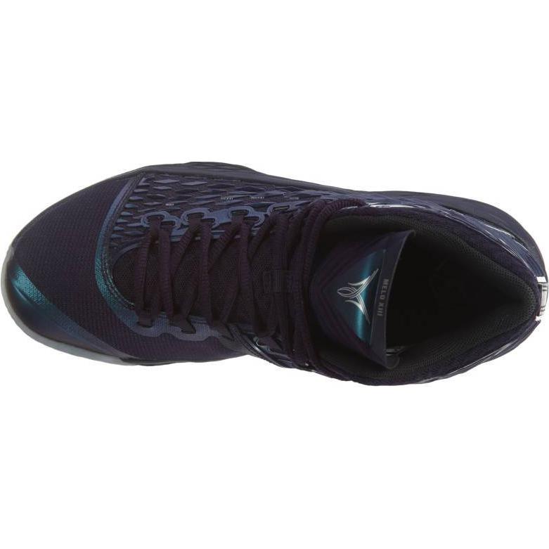 Air Jordan Melo M13 GS Kids Sneakers Blue Purple-Dynasty Metallic-Silver 895951-505