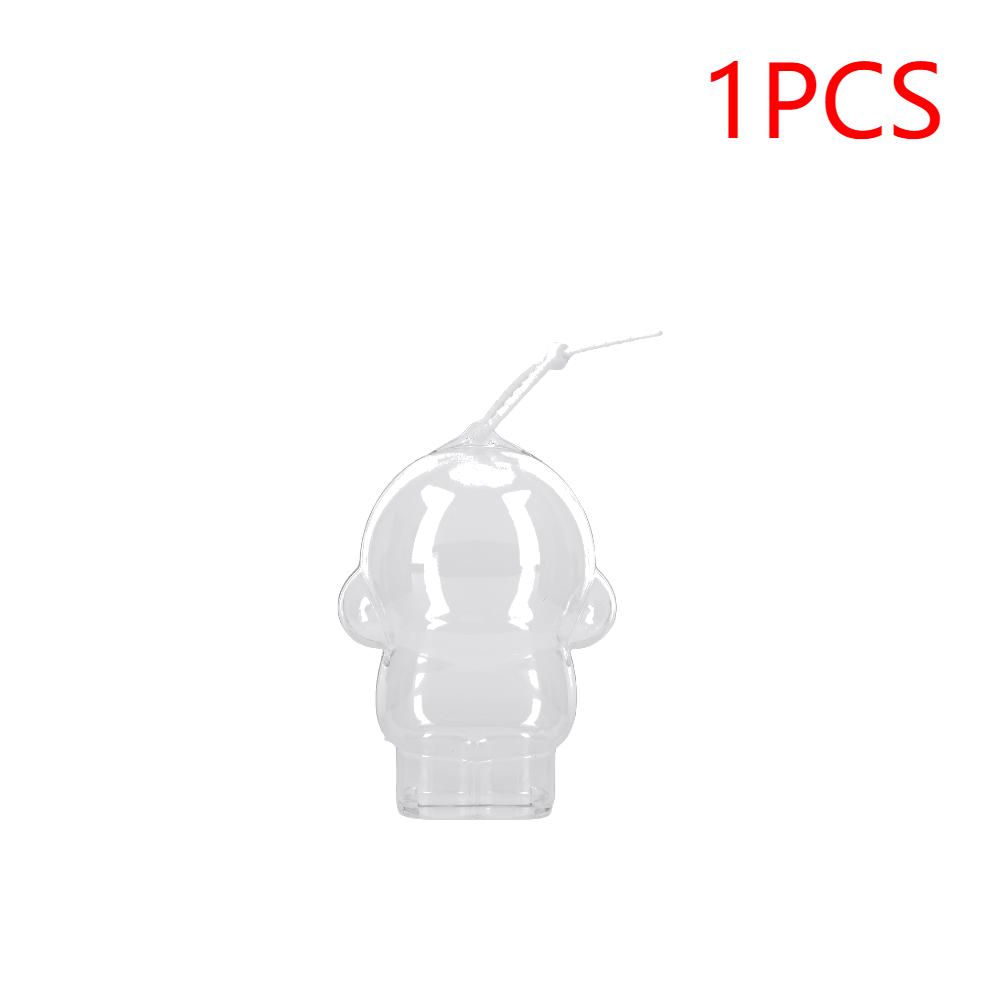 1/2 STÜCK Acryl Transparent Schutzhülle Puppen Staubschutz Aufbewahrungskoffer mit Riemen für Skull Panda Winter Movement für SP Puppe