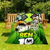 1pc Ben 10 Outdoor Blanket Lightweight Flannel, All-Season Use for Sofa, Bed, Travel, Camping, Living Room, Office, Couch089