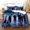 Home Textile Tokyo Ghoul Anime Manga Goth Bedding Set Printed Duvet Cover Set Pillowcase Twin Full Queen King Bedclothes029963