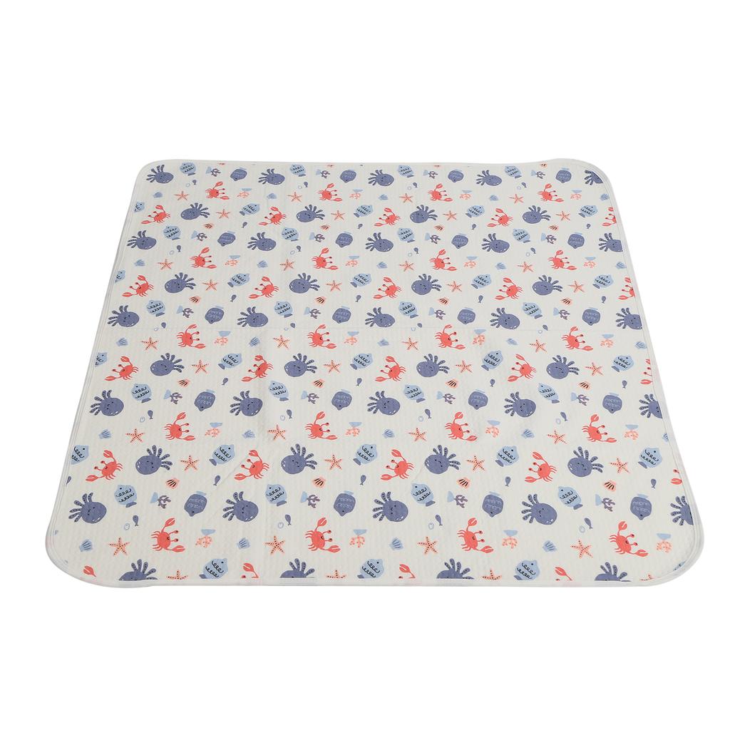 Waterproof Changing Pad Liner Washable Breathable Cotton Diaper Changing Pad 80 0cm
