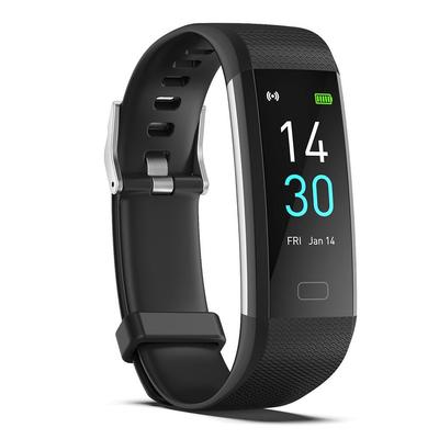 Fitness hodinky s monitorem tepové frekvence, vodotěsný monitor spánku, krokoměr pro ženy i muže