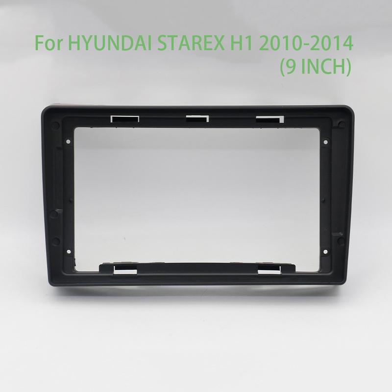 For HYUNDAI STAREX H1 2010-2014 9 Inch Central Control Navigation Frame Modification Panel