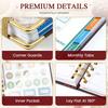 Lay Flat 180° Coil Diary Book Metal Corner Protector Spiral Notebook  For Goal Tracking