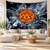 Tapisserie murale Manchester United, Suspension murale en tissu doux, Toile de fond décorative pour chambre à coucher, Art mural pour la maison