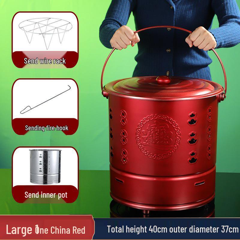 Incinerator Fire Bucket for Burning Paper and Incense