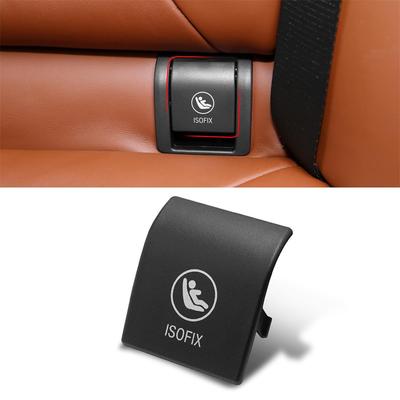 Black Child Seat Hook Anchor ISOFix Cover Cap For 19-25 BMW X5 G05 52207499786