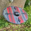 45.72 Cm Medieval Leif Erickson Viking Valhalla Authentic Battle Worn Viking Shield, Norse Viking Shield, Viking Gift Him Her