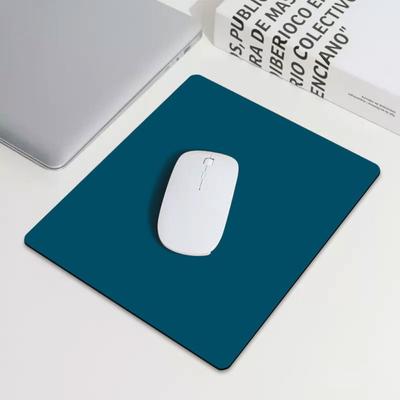 Multifunktionales Gummi-Mauspad Einfarbige Rutschfeste Computer-Tastaturunterlage Wasserdichte Gummiunterseite Mauspad Büro