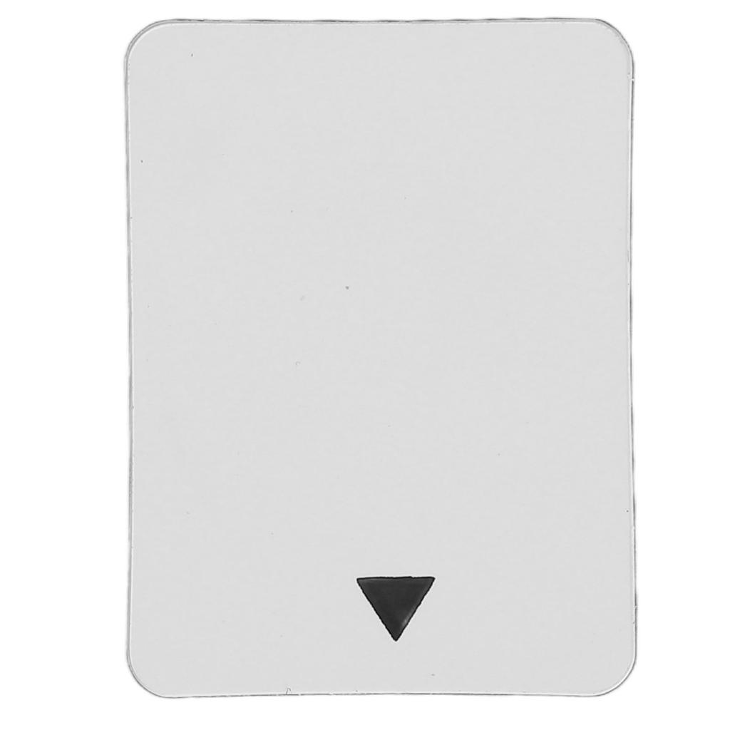 Fogless Shower Mirror Wall Hanging Frameless Shower Mirror with Stainless Steel Hook for Bathroom