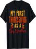 My First Thanksgiving As A Big Brother Funny Sibling Family T-Shirt