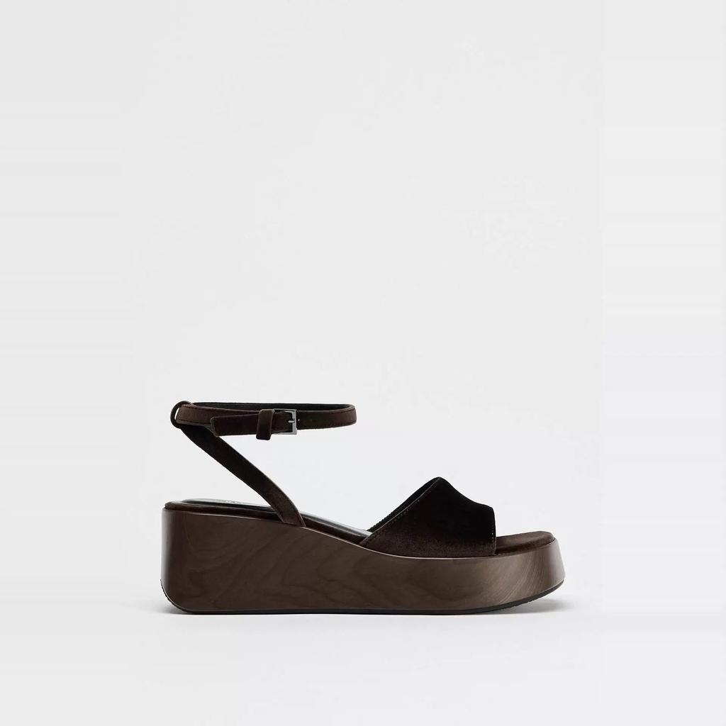 Mode Damen Plateau Sandalen Keilabsätze Hohe Absätze Offene Zehenpartie Punk Gothic Sandalen Sommer Bequem Dicke Sohle Lässige Damenschuhe