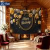 Party Backdrop Birthday Photo Booth Background Front Door Decor