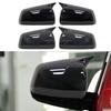 2PCS for Mitsubishi Lancer X 10 EX EVO 2008-2016 Carbon Fiber Side Mirror Cover Caps ABS Car Exterior Accessories