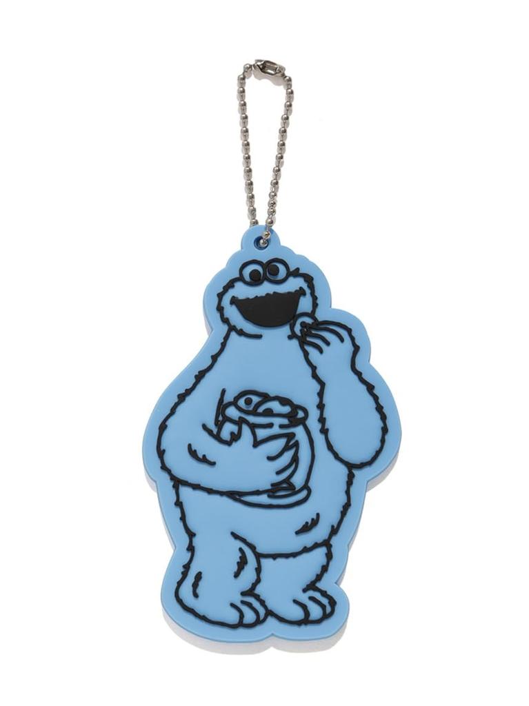 Sesame Street Market VINTAGE SKETCH Rubber Keychain SSMUGG256444 Women's LBLU Free Size