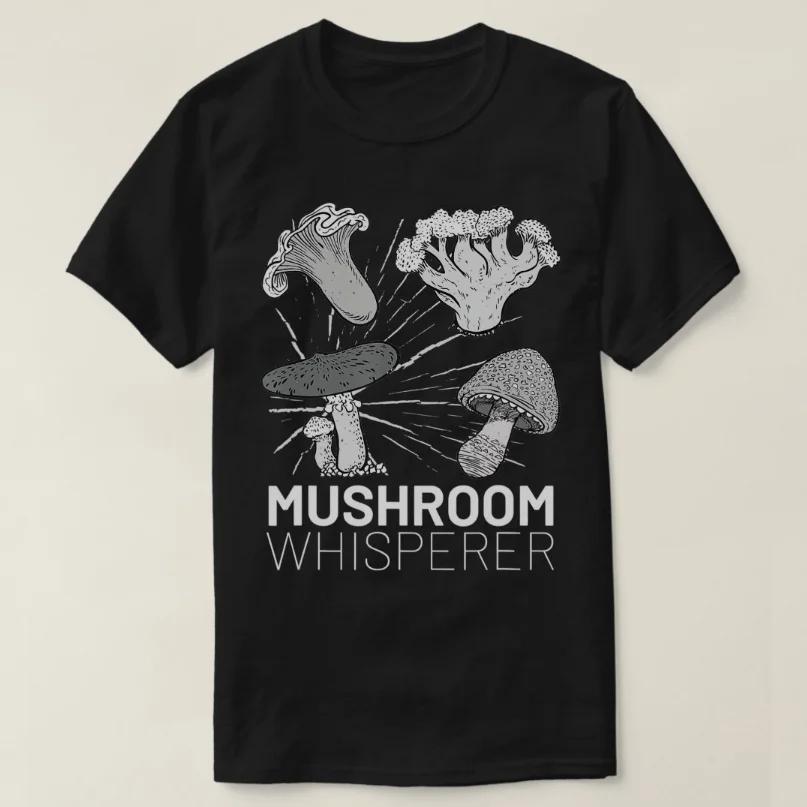 Mushroom Whisperer Shroom Collector Morel Hunting TShirt 100 Cotton ONeck Summer Short Sleeve Casual Mens Tshirt Size S3XL S