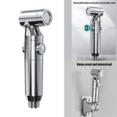 High Pressure Toilet Bidet Sprayer Head with Adjustable Water Flow & Easy Installation Uprades for Home Bathrooms