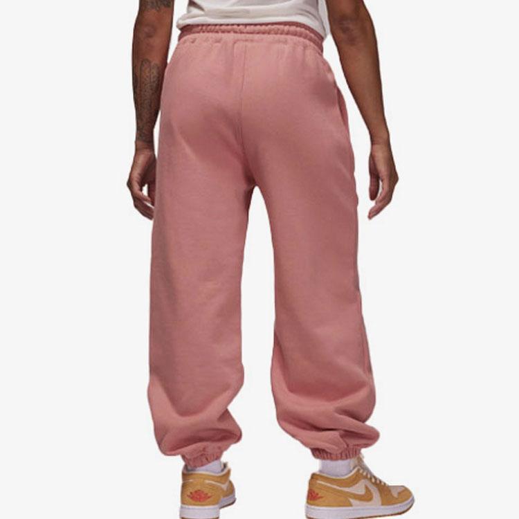 New JORDAN Knitted Sweatpants Women's Pink FB5114-618