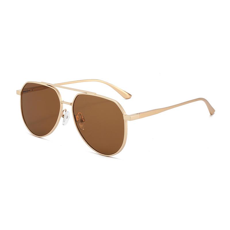 Premium Double Bridge Pilot Sunglasses for Men & Women, Perfect for Driving
