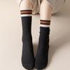 Female Autumn and Winter Fashion New Cotton Warm Long Tube Pile Socks
