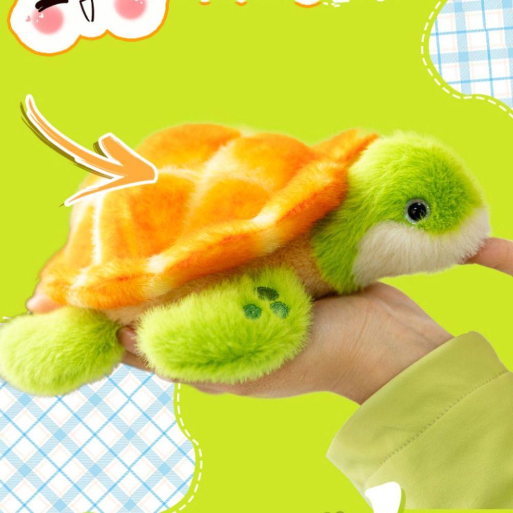 Marine Animal Turtle Doll Throw Pillow Stuffed Doll Tortoise Stuffed Toy  Car Decor