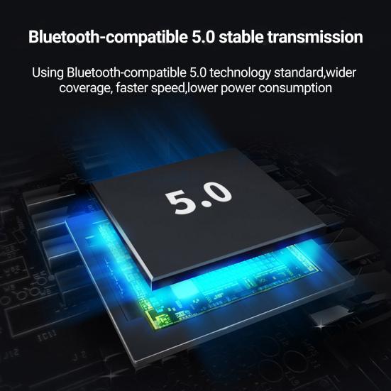 Motorcycle Helmet Headset Waterproof Noise-reduction Hands-free Call Bluetooth-compatible5.0 Wireless Motorcycle Helmet Earphone Music for Driving