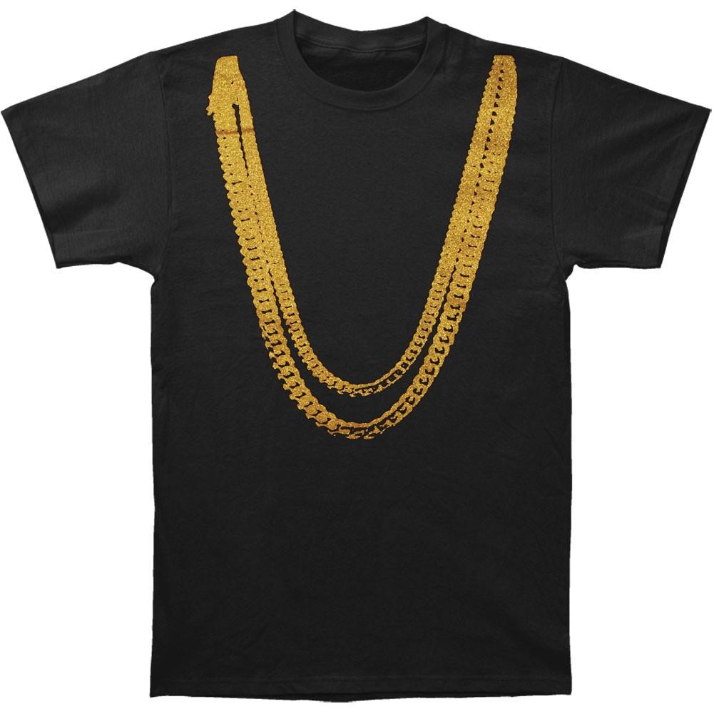 Men s 2 Chainz Golden Chainz T-shirt Small Black S
