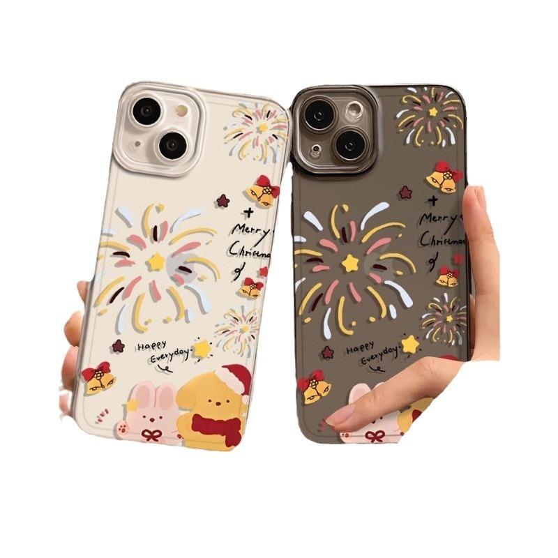 iPhone for Apple 15promax mobile phone case 1413 anti-drop 12 creative 117PXS bow anti-fingerprint